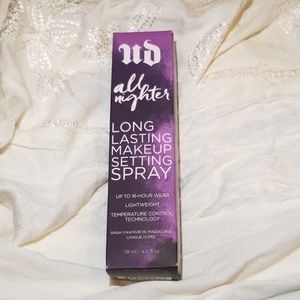 NWOT NWB Urban Decay All-Nighter Setting Spray